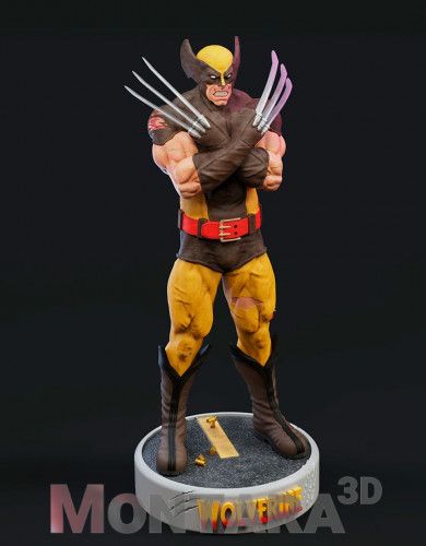 Фигурка Росомахи из X-Men из комикса