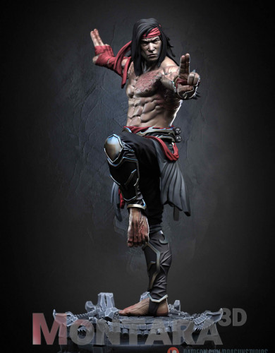Фигурка Лю Кан из игры Mortal Kombat